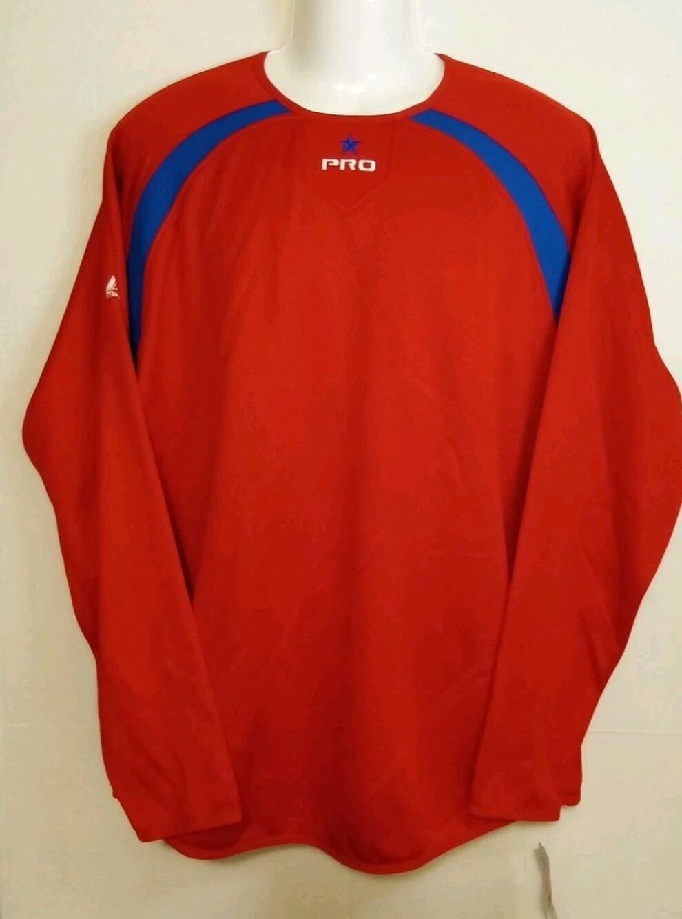 Puerto Rico Majestic World Classic Baseball Therma Base LS Shirt Large